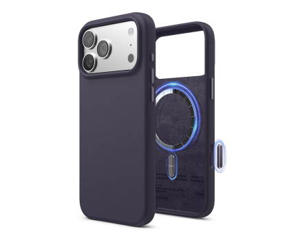 Etui do telefonów Elago Magsafe Silicon Case do iPhone 17 PRO Max Deep Purple ES17MSSC69PRO-DPU